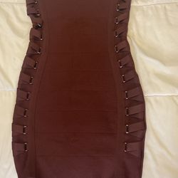 Body Con Tube Top Dress