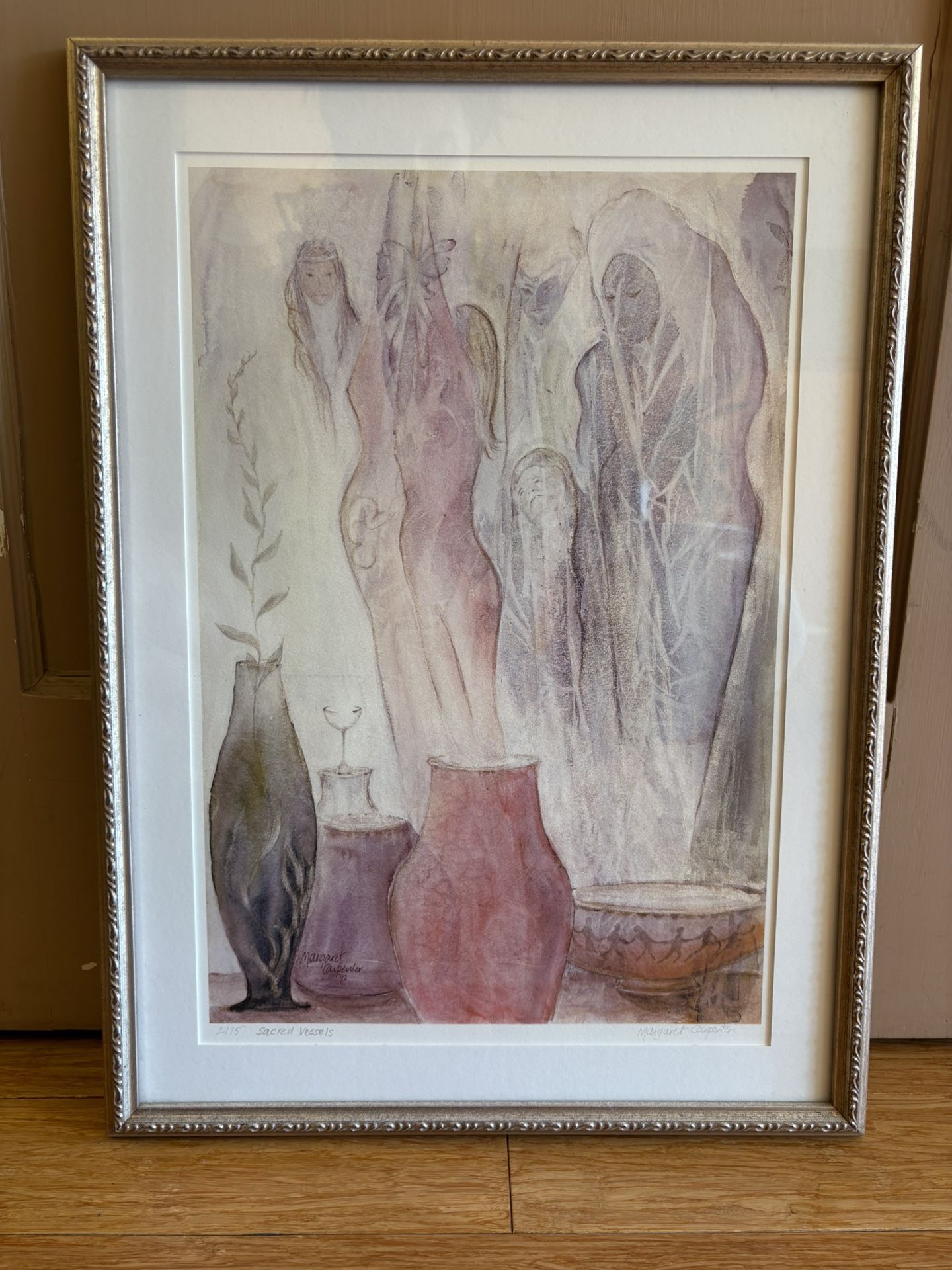 "Sacred Vessel" by Margaret Carpenter – Framed Print
