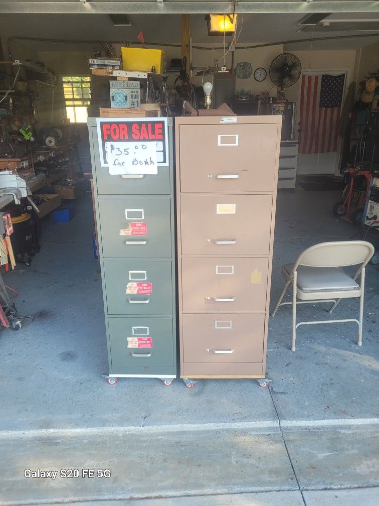 File Cabinets 2pcs.