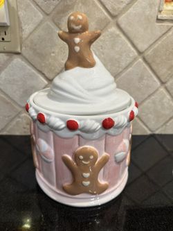 Gingerbread Cookie Jar 