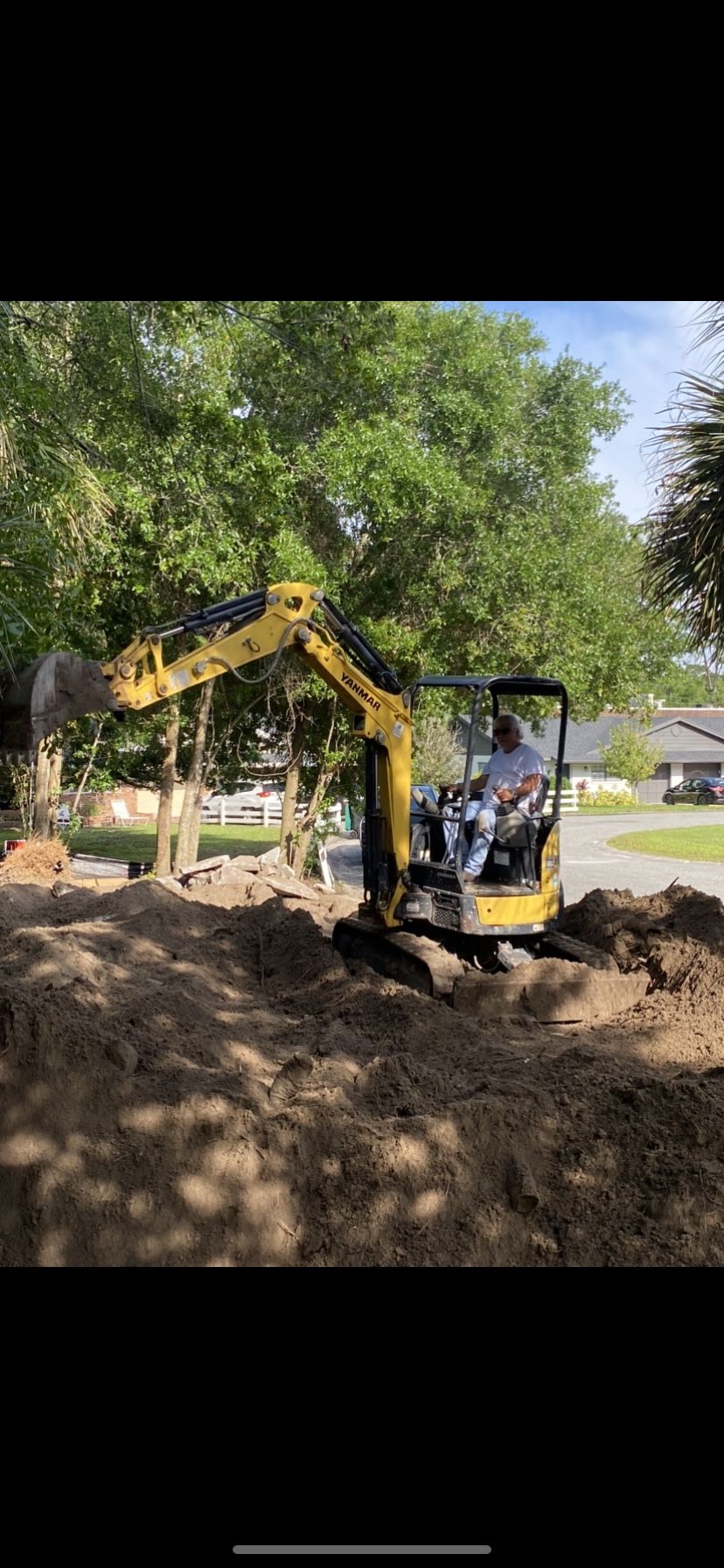 Mini Excavator Work In Central Florida !!