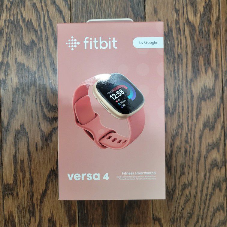 Fitbit Versa 4 Pink - Brand New