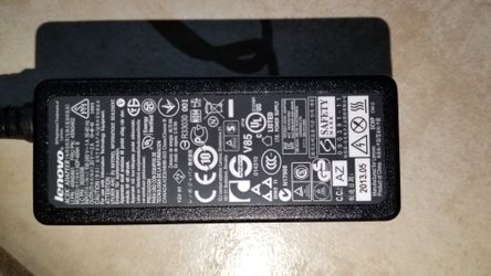 Lenovo laptop power adapter Modal number ADP-40NH B. 20V 2A