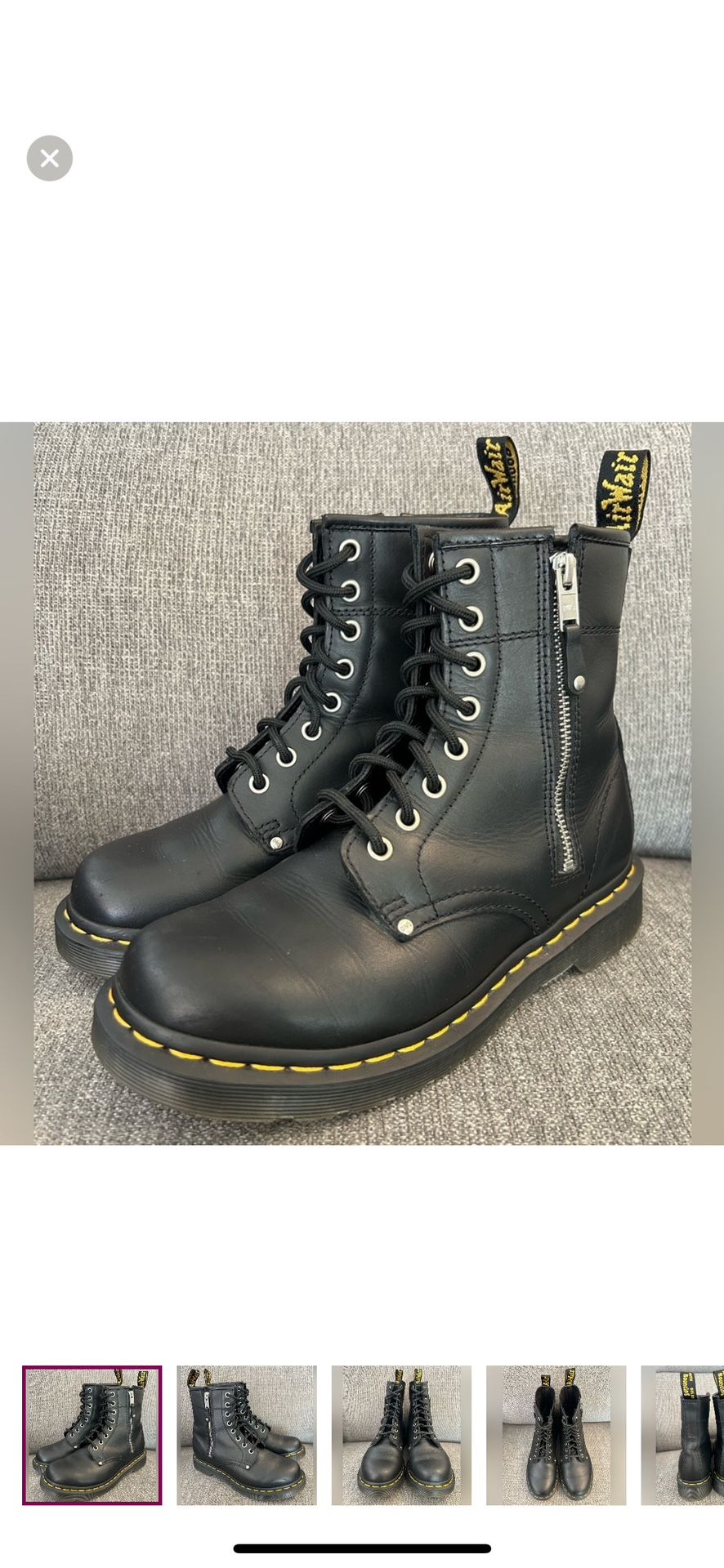 Dr.Martens Zip Women Boots