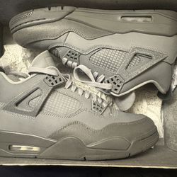 Air Jordan 4 Retro SE 'Wet Cement Mens Size 10.5