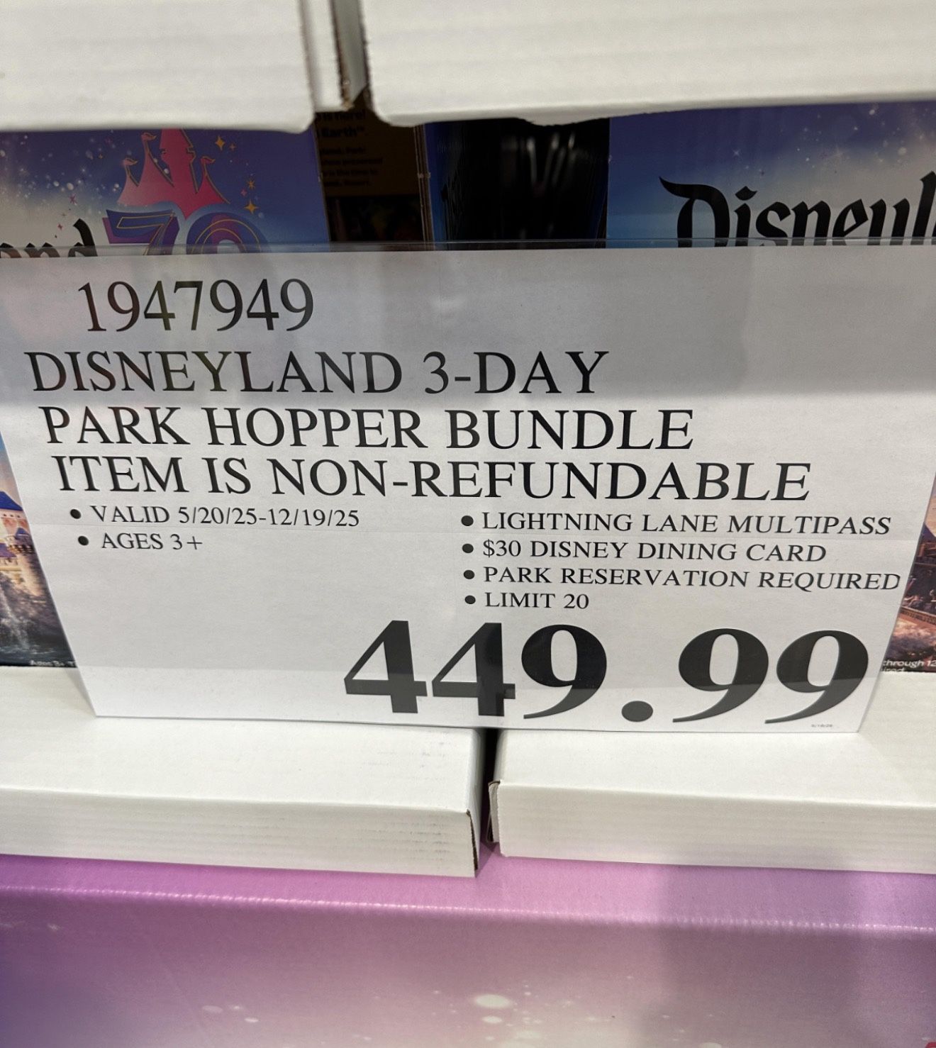 Disney Land Tickets