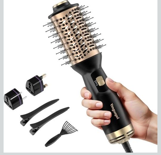 Dual Voltage Hair Dryer Brush