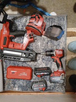 Milwaukee M18 Tool Set with Batteries