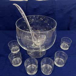 Princess House Ponchera & 12 Vasos 