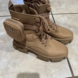 Steve Madden Thora Pocket Combat Boots