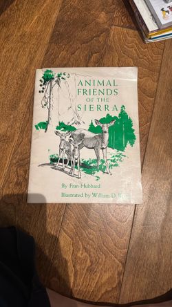 Paperback Animal Friends Of The Sierra