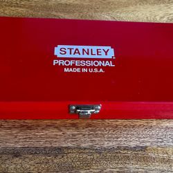 Vintage Stanley Professional 12-Piece 3/8” Drive Socket Set – Made in USA – Model 86-918