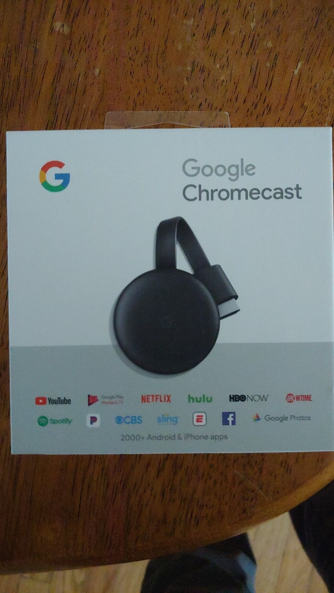 Google chromecast, New in Box (newest version)