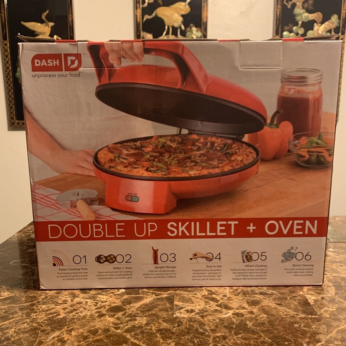DASH Double Up Skillet Oven 