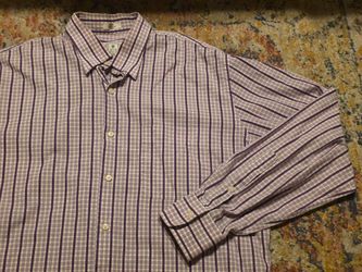 Peter Millar Men's Long Sleeve Button Up Shirt Sz L Purple Excellent Condition
