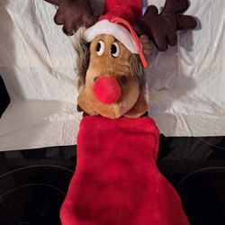 Rudolph Christmas Stocking
