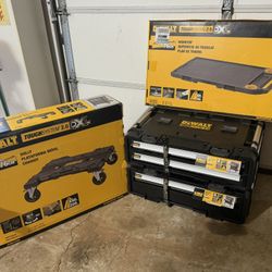 TOUGHSYSTEM 2.0 DxL 30 in. 2-Drawer Box, 30 in. Deep Drawer Box, 30 in. Dolly and 30 in. Worktop