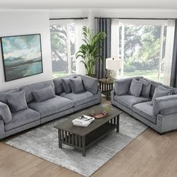 I am selling a new sofa and loveseat.
