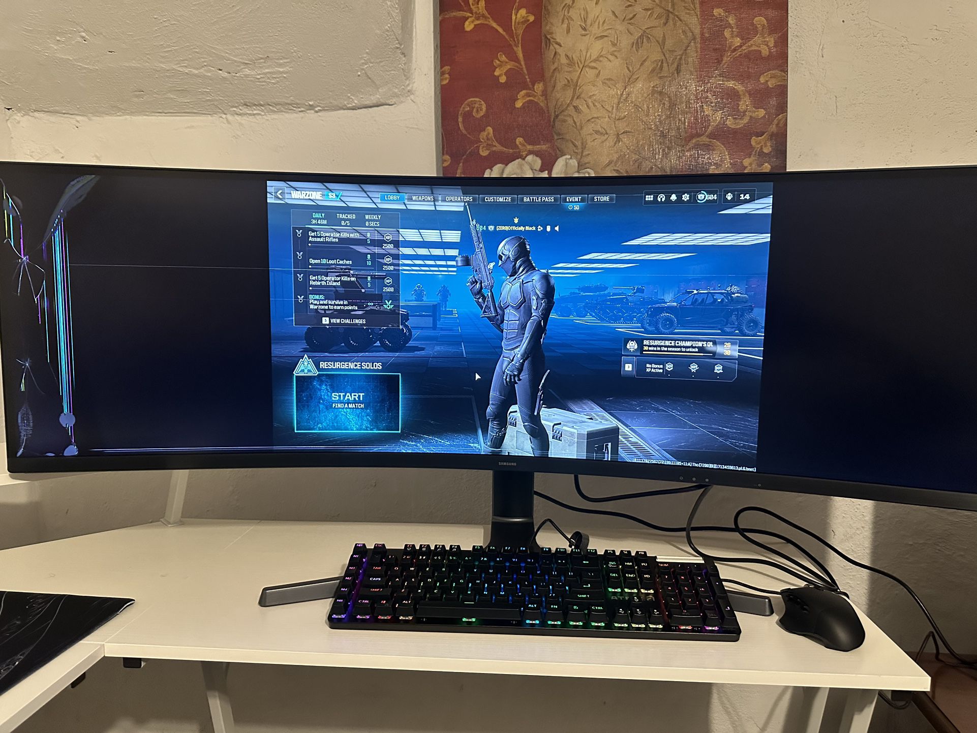 49in Samsung Odyssey CRG9 monitor For Sale Or Trade
