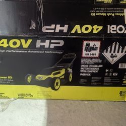 New Machine 40 V. Lawn Mower 