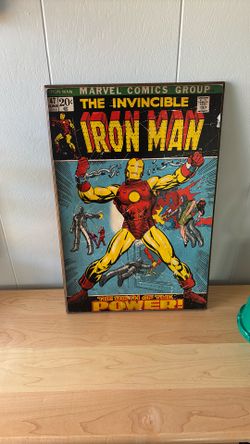 Iron Man Poster For The Wall Decoration And Collection Piece It’s On Good Terms