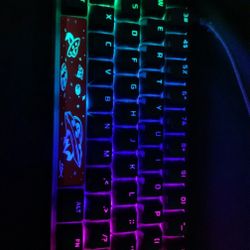 Hyper X Origin 60 Gaming Keyboard. High end gaming keyboard. metal build and cherry mx red switches.