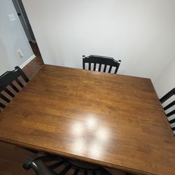 Wooden Dining Room Table