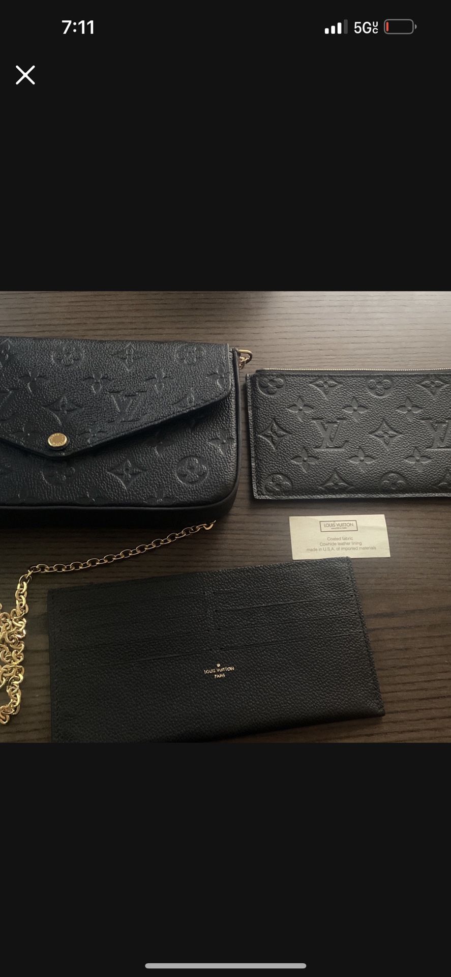 Louis Vuitton Felicia Side Bag 
