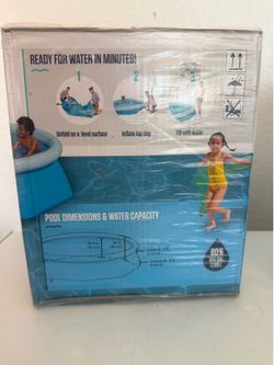Pool new in box pick up at rainbow / Vegas drive