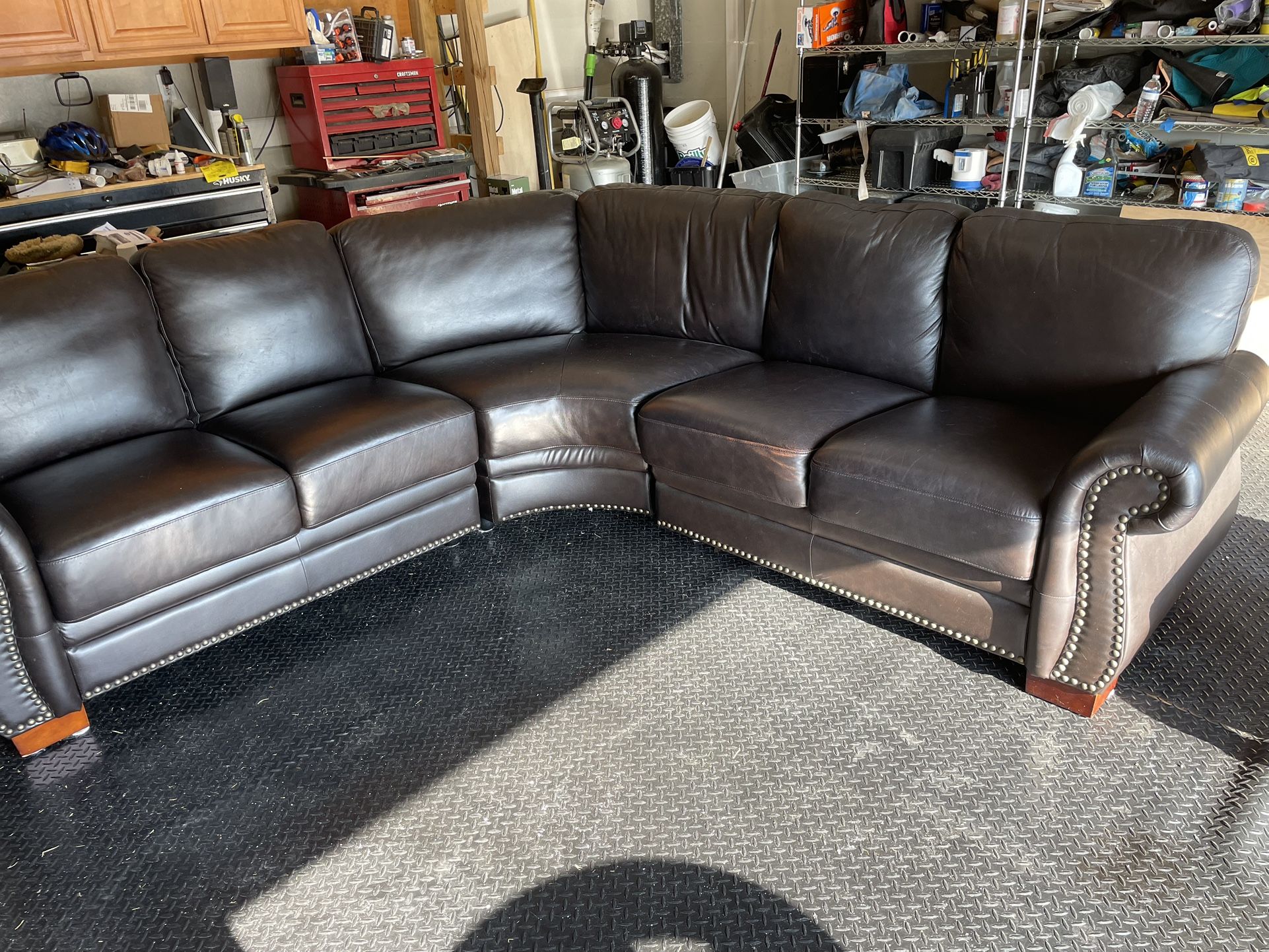 Leather Sectional for Sale in Ruskin, FL OfferUp