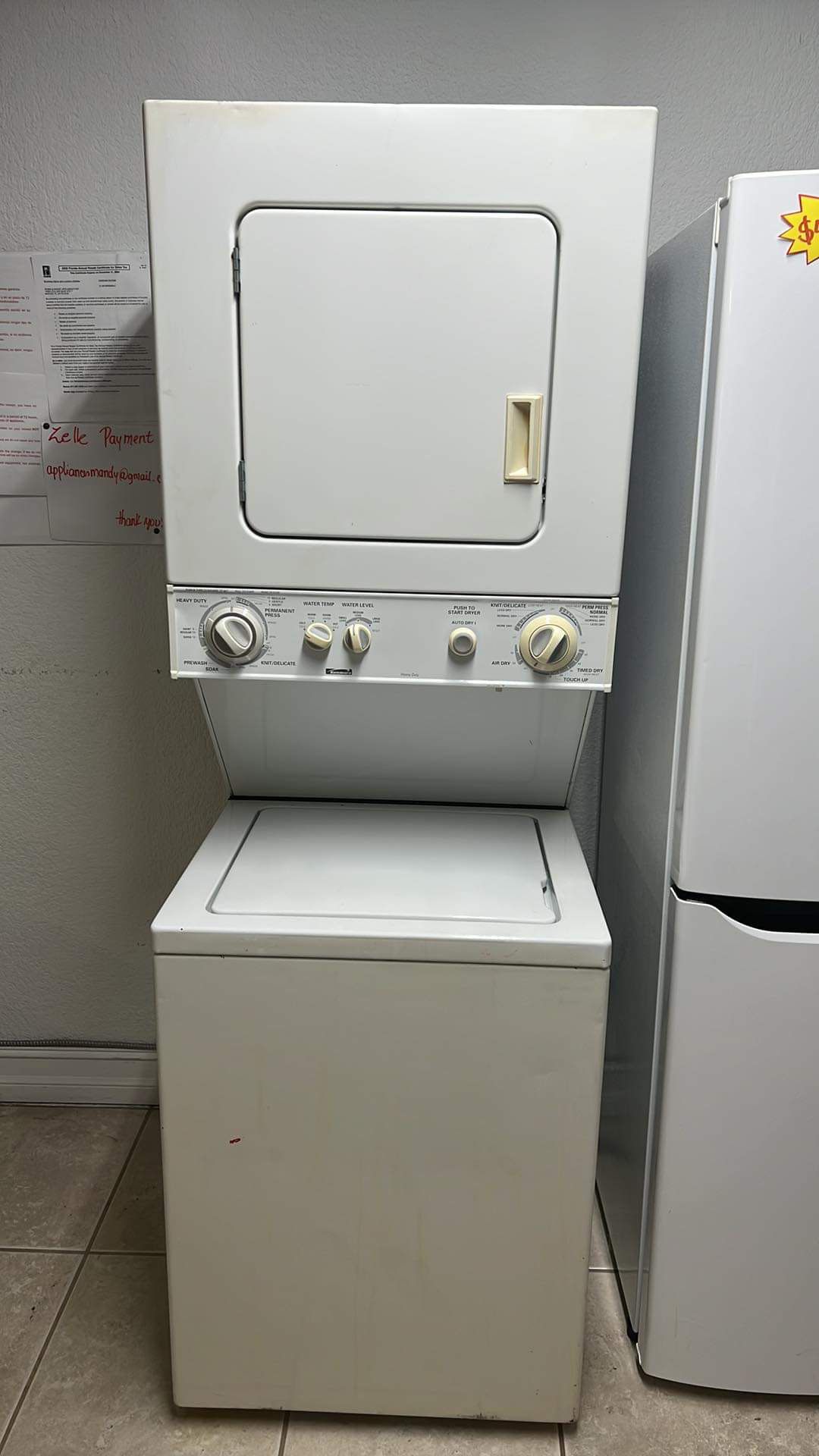 Stackable Washer And  Dryer 
