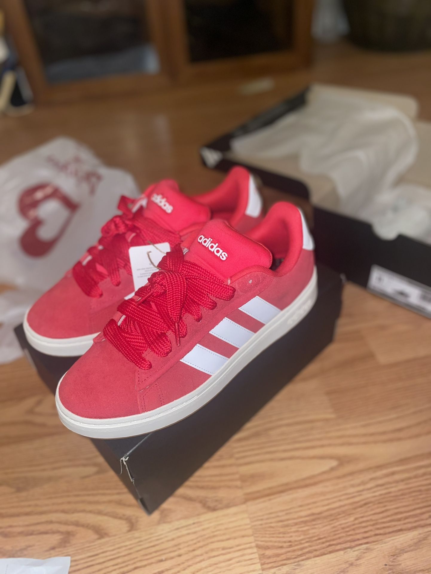 Adidas grand Alpha ‘s Red Suede