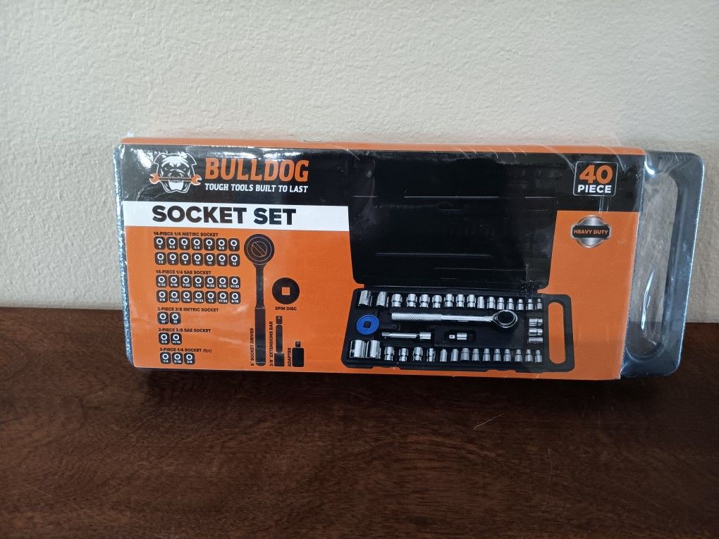 Bulldog 40 piece socket set