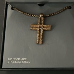 Mens Cross pendant ED HARDY 