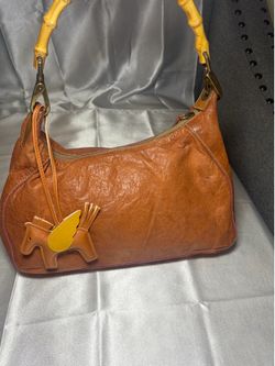 Brown Leather Handbag