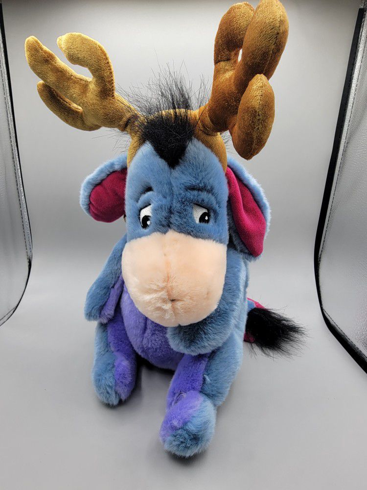 Disney Eeyore Reindeer Stuffed Animal 
