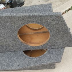 2 Single Audio Subwoofer Box