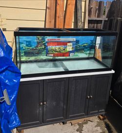 AQUARIUM 75 GAL WITH STAND NEW