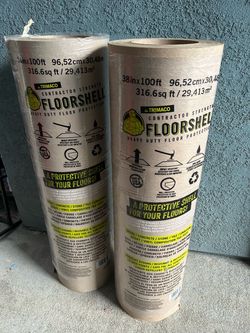 Trimaco Floorshell 2pk Heavy Duty Floor Protector