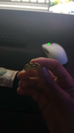 Batman ring 14k gold