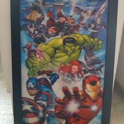 Marvel 3D Frame