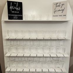 Champagne Wall, Bubbly Display, Mimosa Wall, Flute Display, Wine Display