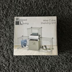 Wire Shelving Cubes