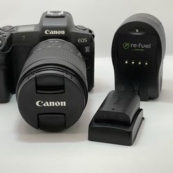 Canon Mirrorless EOS R DS126721 30.3 mp dslr RF15-30mm lens Battery & Charger