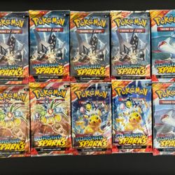 Pokémon Surging Sparks Booster Packs