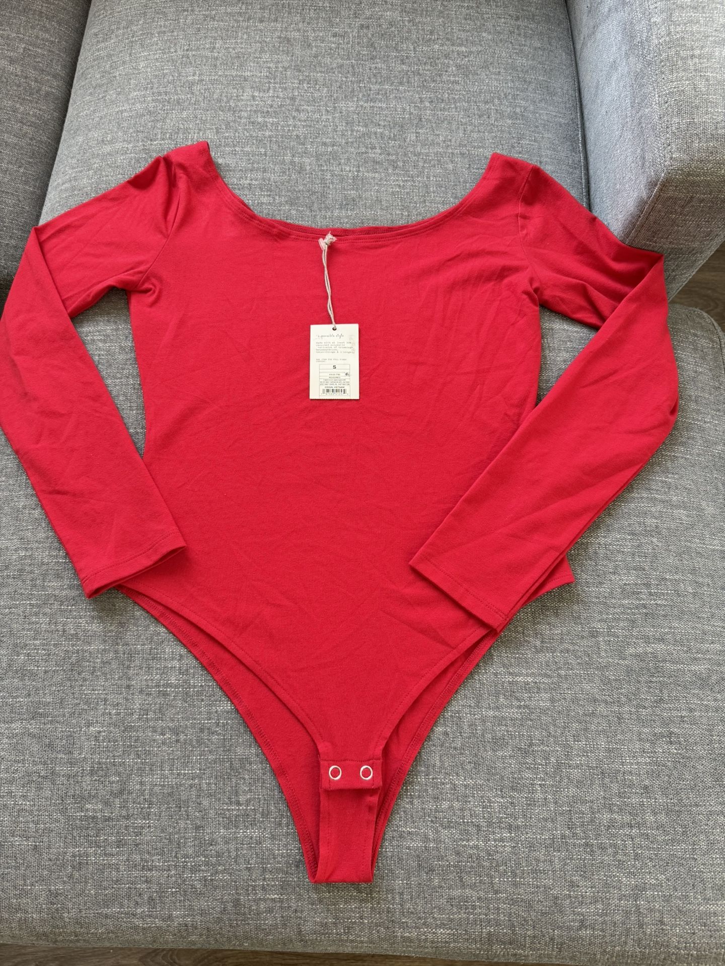 Red Bodysuit 