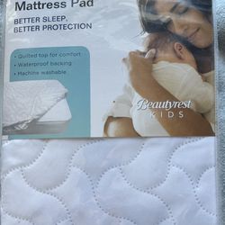 Brand New Fitted Crib Mattress Pad - Beautyrest - Retail $29