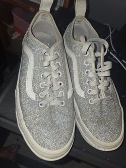 Vans shoes glittery