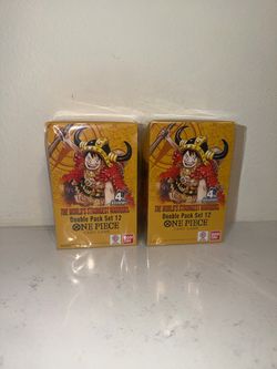 One Piece OP12 Double Pack Set Vol. 12 – NEW Sealed