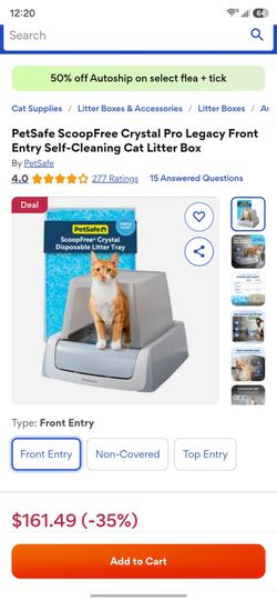Petsafe automatic cat litter box